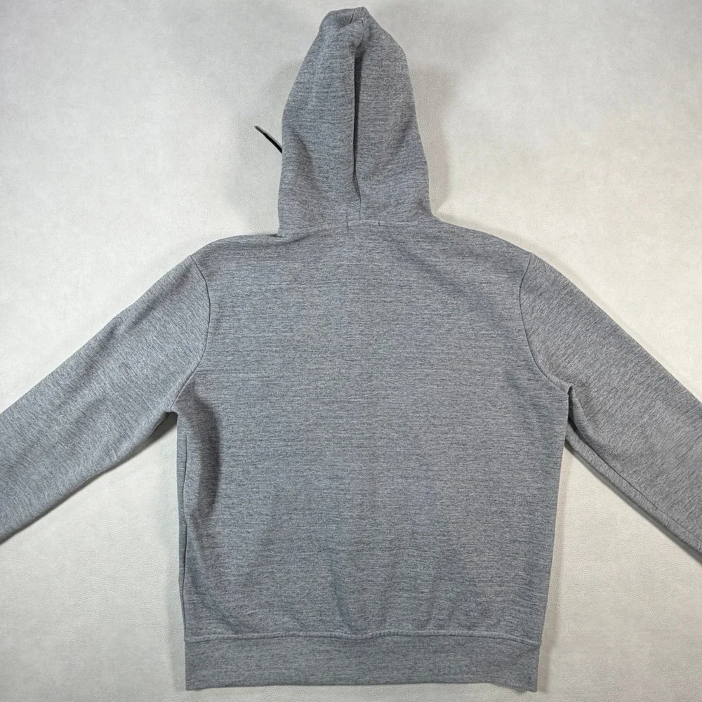 Polo Ralph Lauren Mens Large Gray Heather‎ Full Zip Hoodie Pony Logo Size L